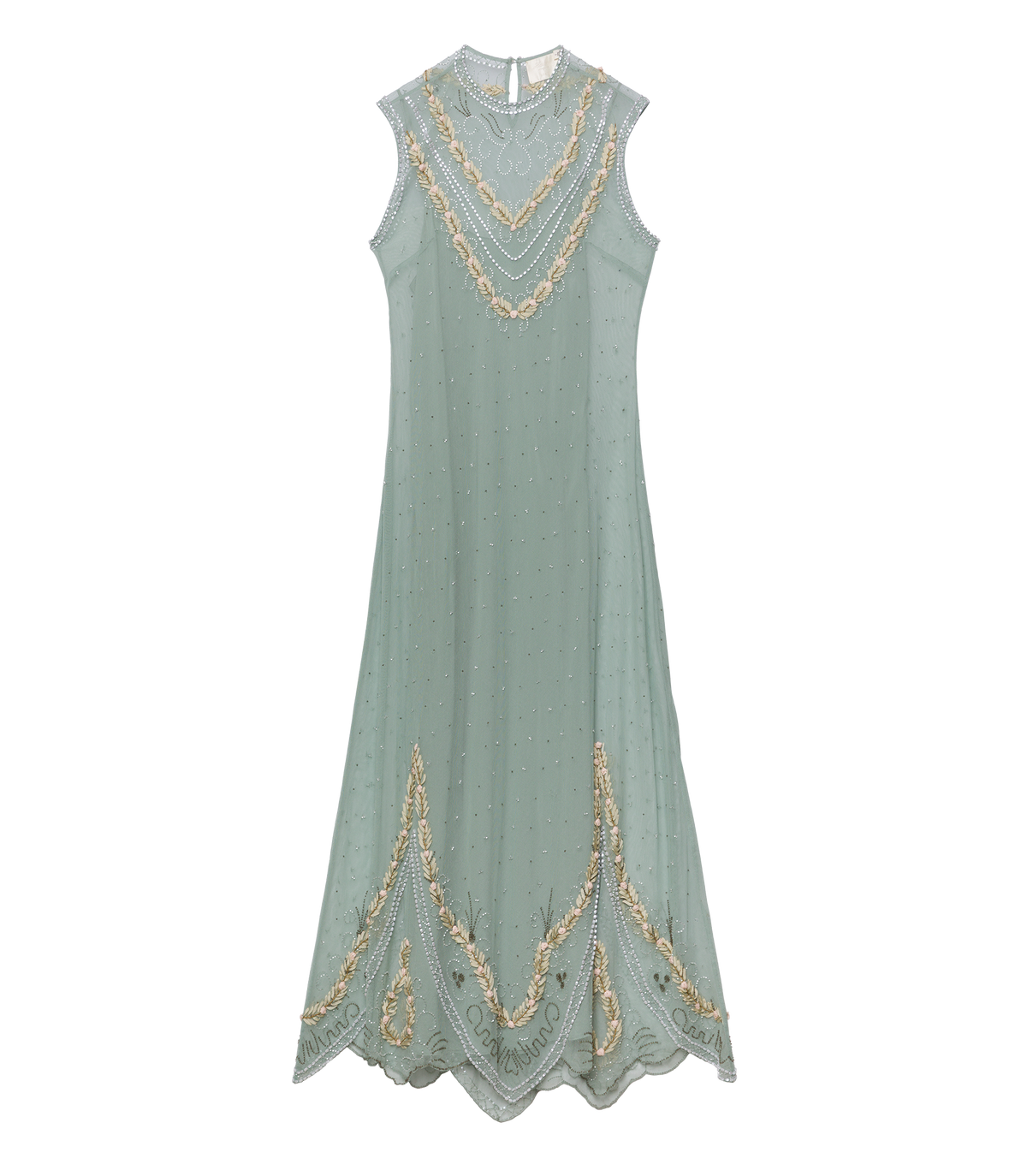 ARTEMISE DRESS -- SAGE
