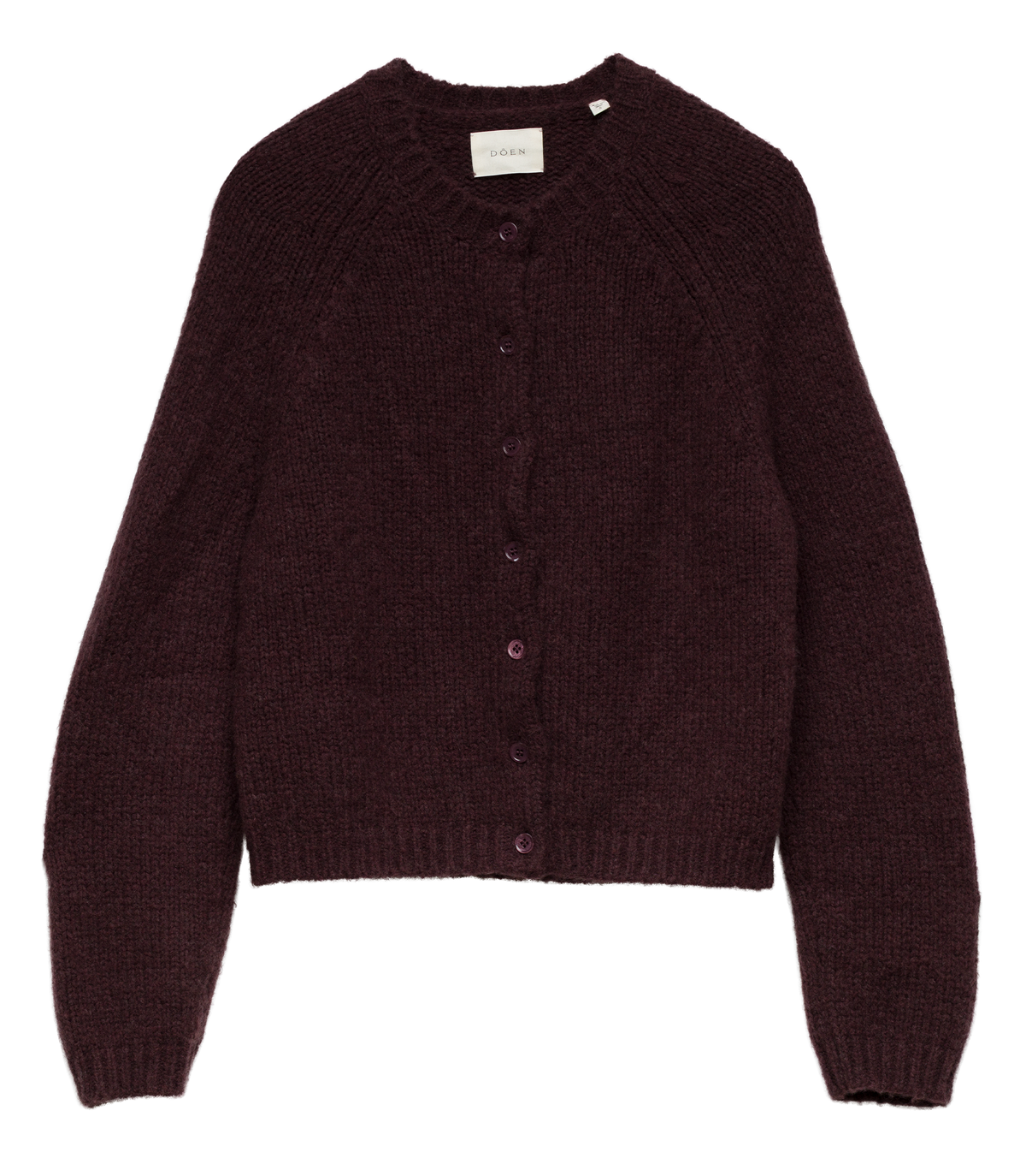 DARCY CARDIGAN -- RED UMBER