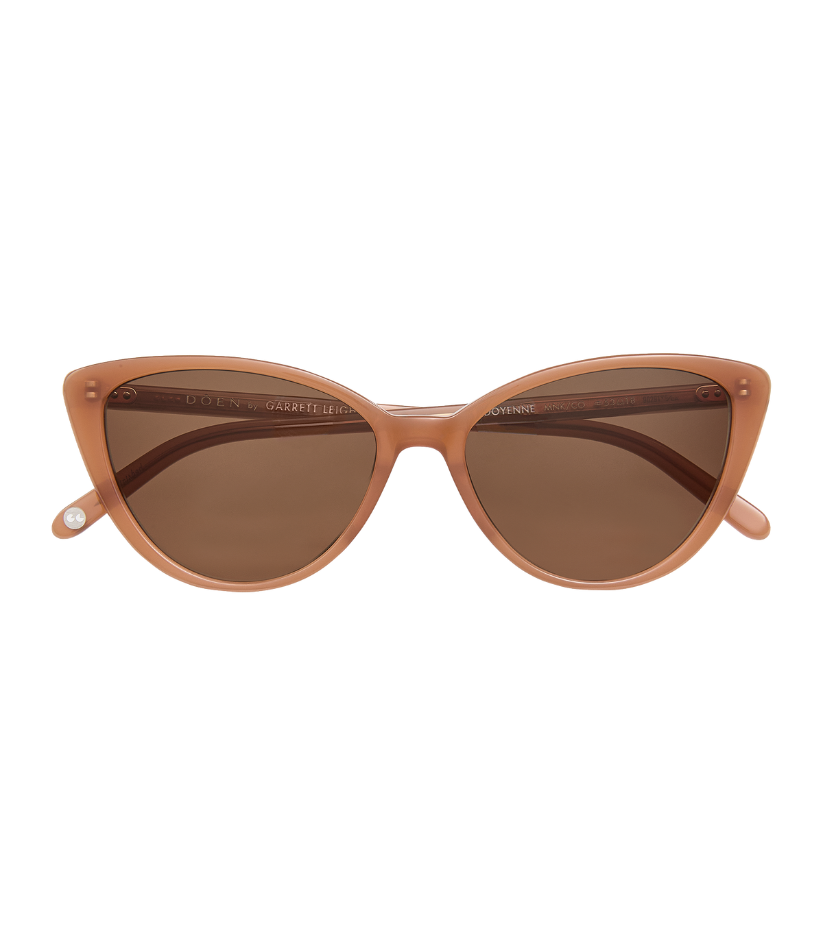 DÔEN BY GARRETT LEIGHT DOYENNE SUNGLASSES -- MINK