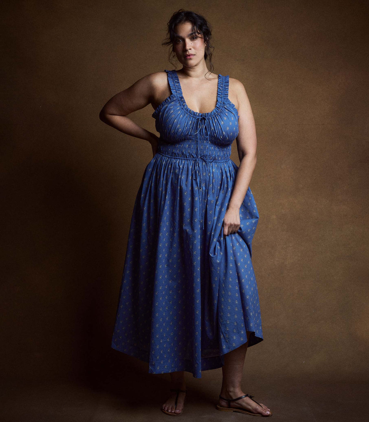 EMMARETTA DRESS -- EARTHA PAISLEY