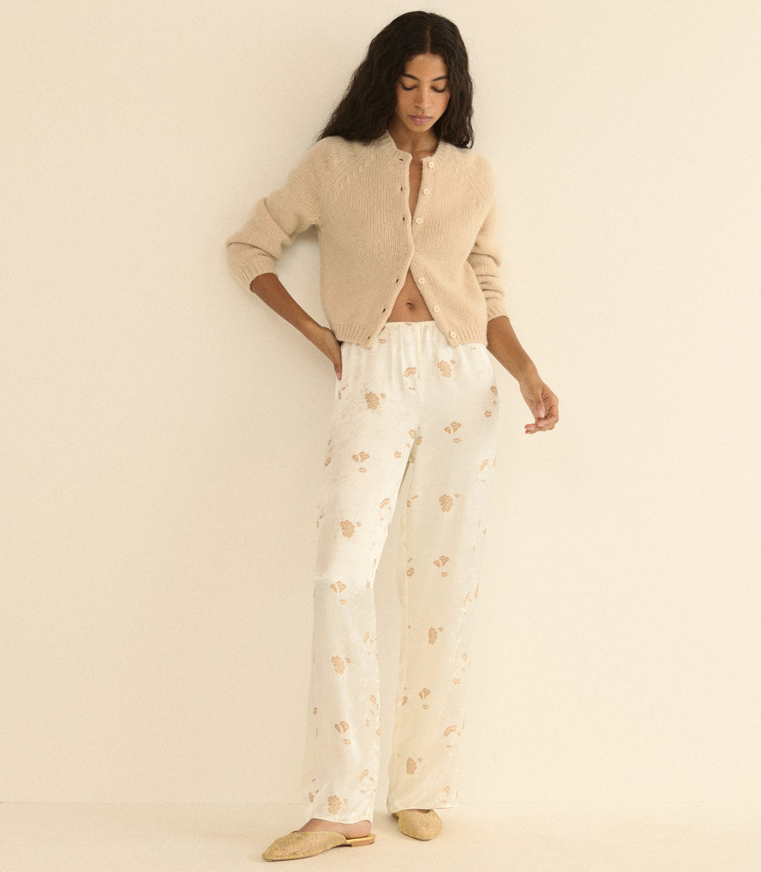 LAVONA PANT -- FRESCO TAPPEZZERIA JACQUARD