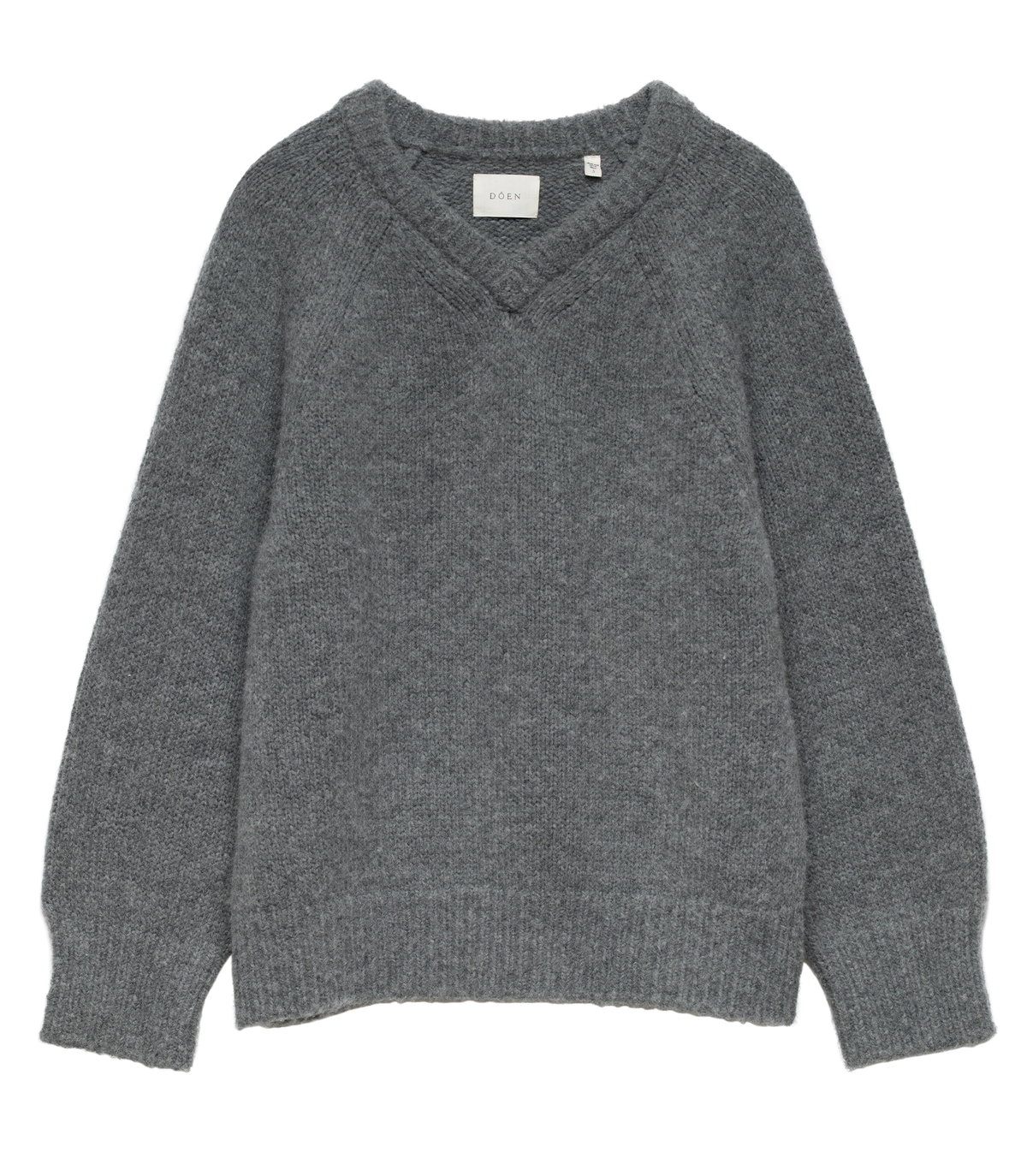 MERIT SWEATER -- CHARCOAL MELANGE