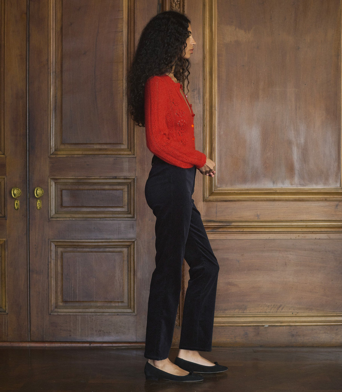 NADINE PANT -- BLACK