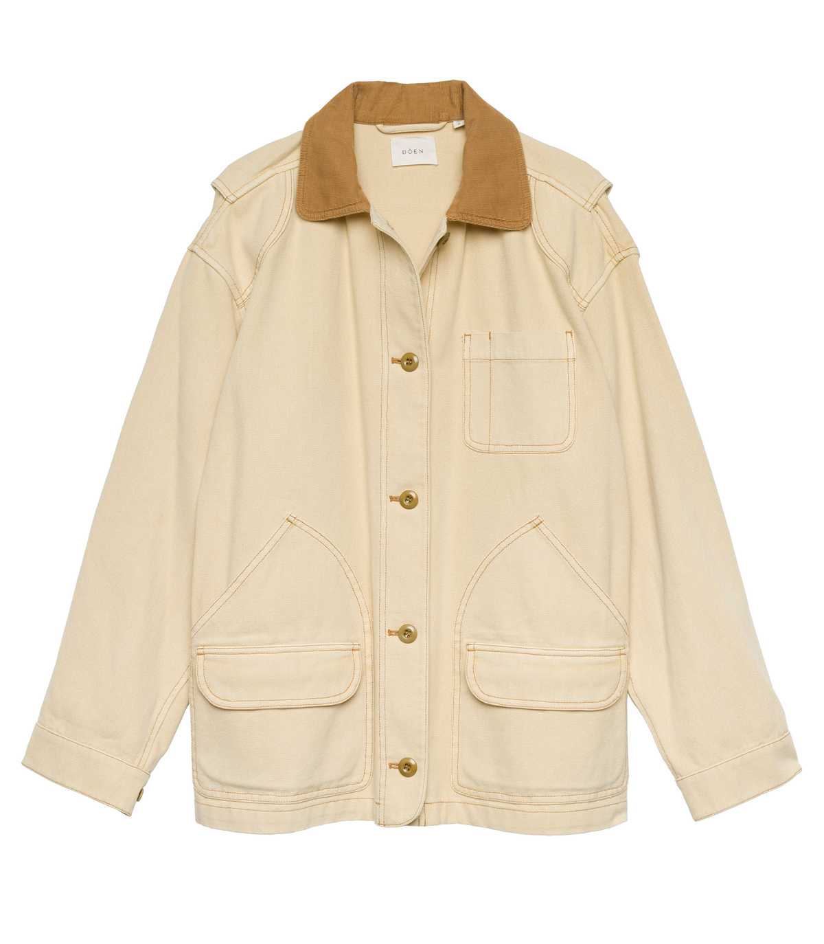 PASCUAL JACKET -- STRAW